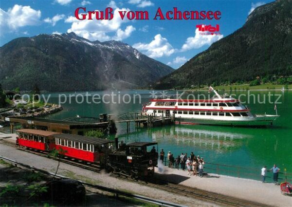 Motorschiffe Zahnradbahn Achensee