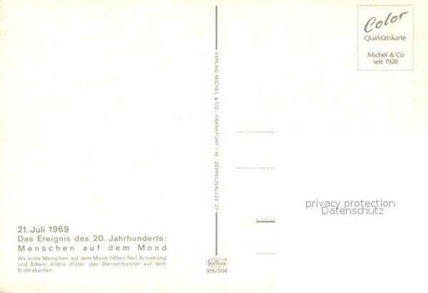 Astronaut Mond Sternenbanner Neil Amstrong Edwin – Bild 2