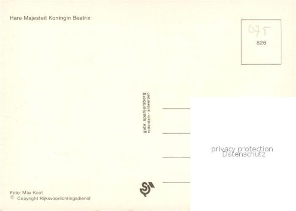 Adel Niederlande Koningin Beatrix – Bild 2