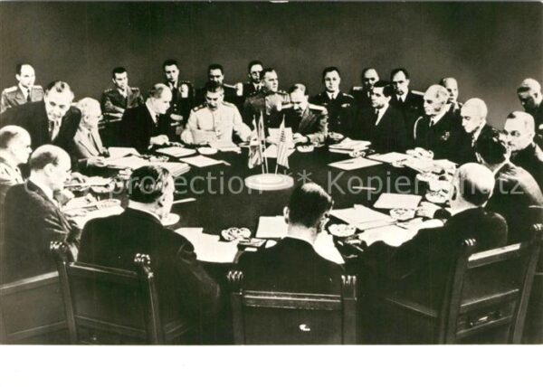 Politik Geschichte Cecilienhof Potsdamer Abkommen Historis