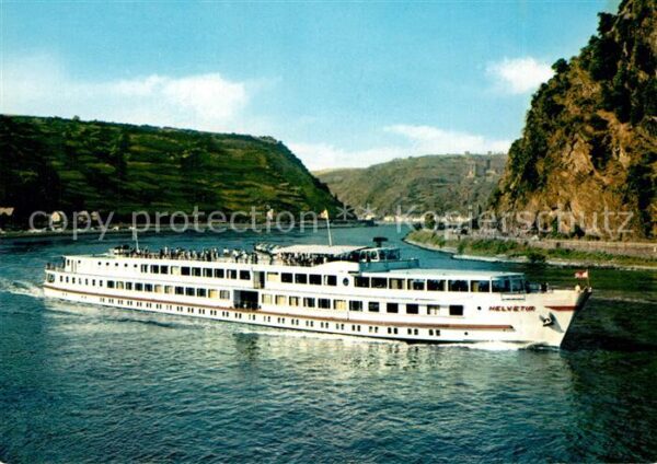 Motorschiffe M.S. Helvetia Köln-Düsseldorfer-Rheinda