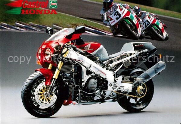 Motorrad Castrol Honda