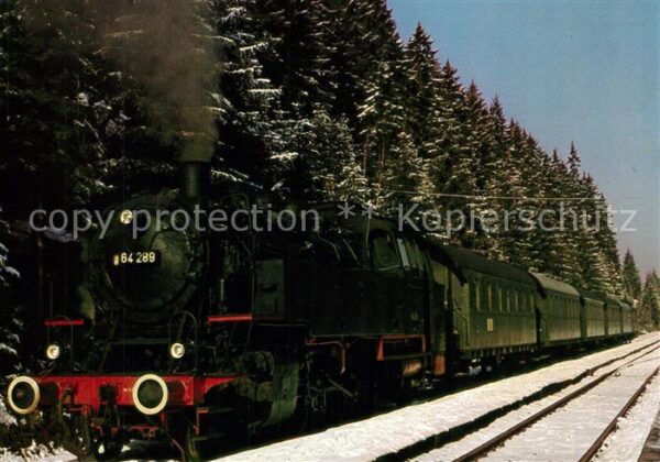Lokomotive 64289 Harzbahn