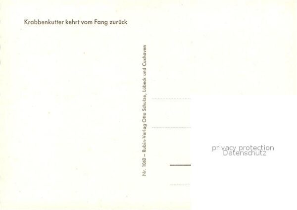 Fischerei Krabbenkutter – Bild 2