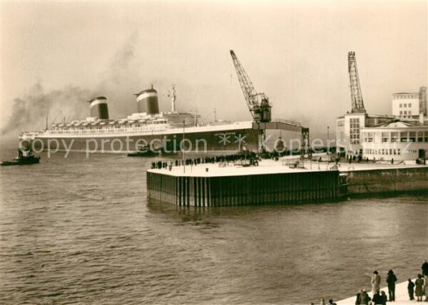 Dampfer Oceanliner M.S. United States