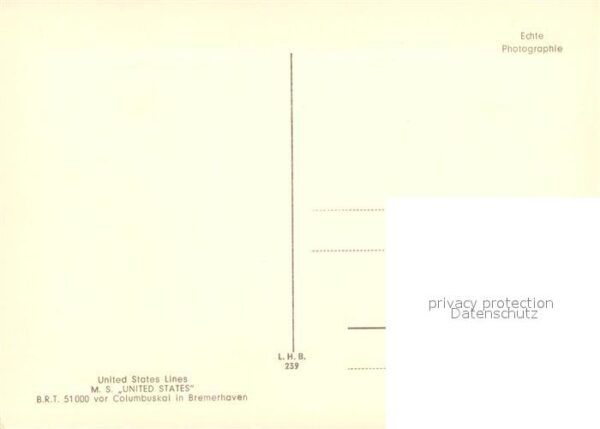 Dampfer Oceanliner M.S. United States – Bild 2