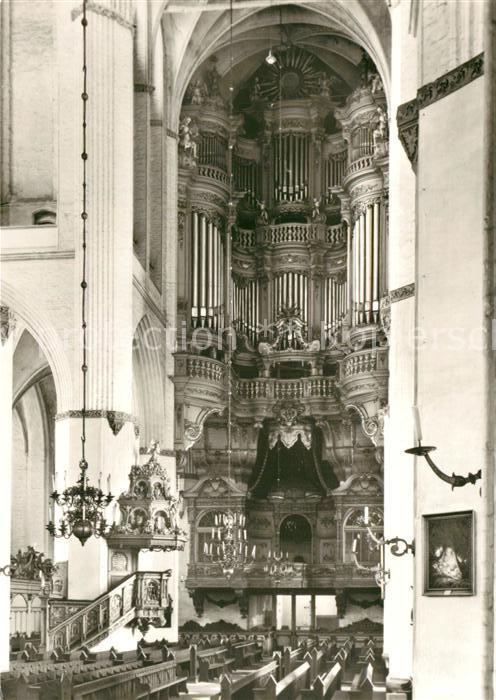 Kirchenorgel Rostock Kirche St. Marien