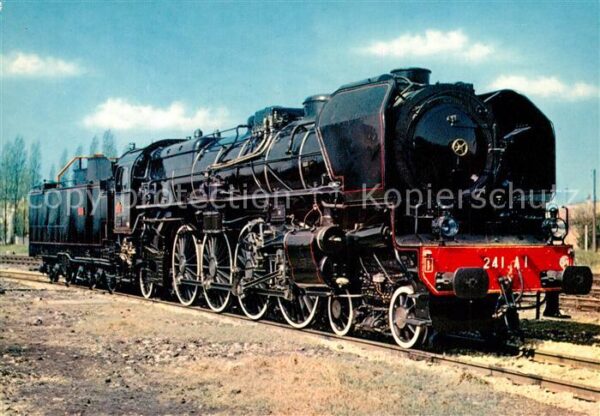 Lokomotive 241 A 1 Musee Chemin de Fer Mulhouse