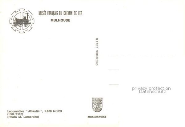 Lokomotive Atlantic 2.670 Nord Musee Chemin de Fer – Bild 2