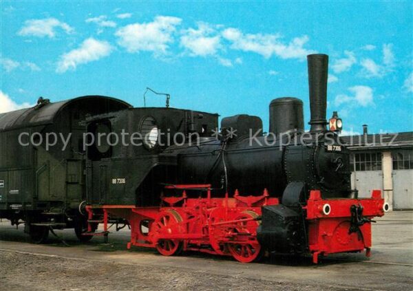 Lokomotive Tenderlokomotive 88 7306 Deutsche Bunde