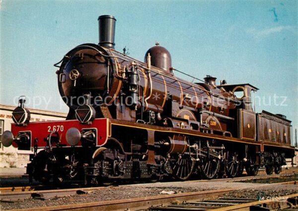 Lokomotive Atlantic Nr. 2.670 Nord