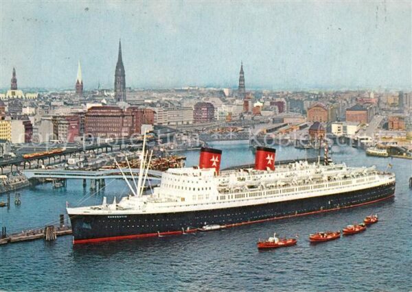 Dampfer Oceanliner Hanseatic Hamburg