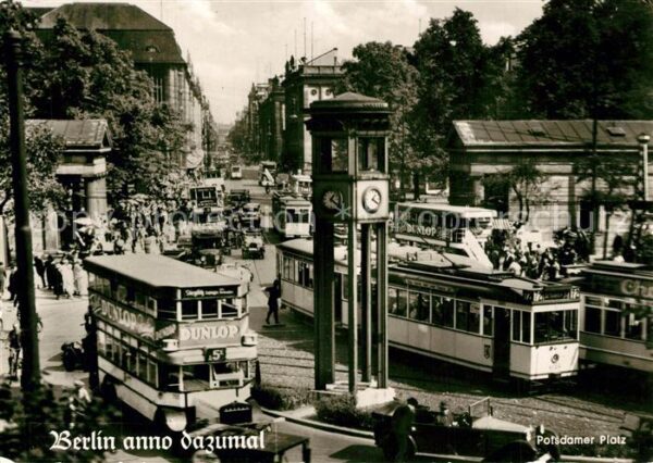 Strassenbahn Berlin Potsdamer Platz