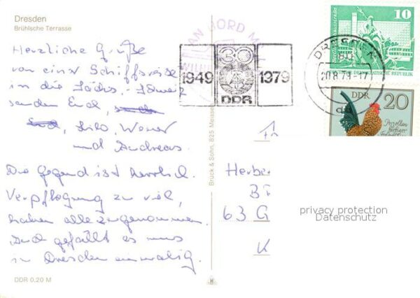 Dampfer Seitenrad Dresden Brühlsche Terrasse – Bild 2