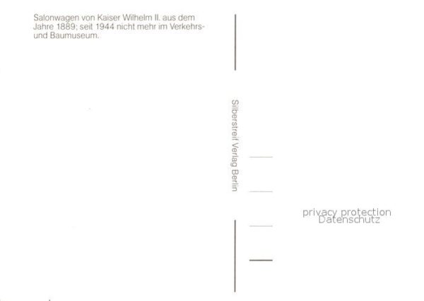 Eisenbahn Salonwagen Kaiser Wilhelm II. – Bild 2