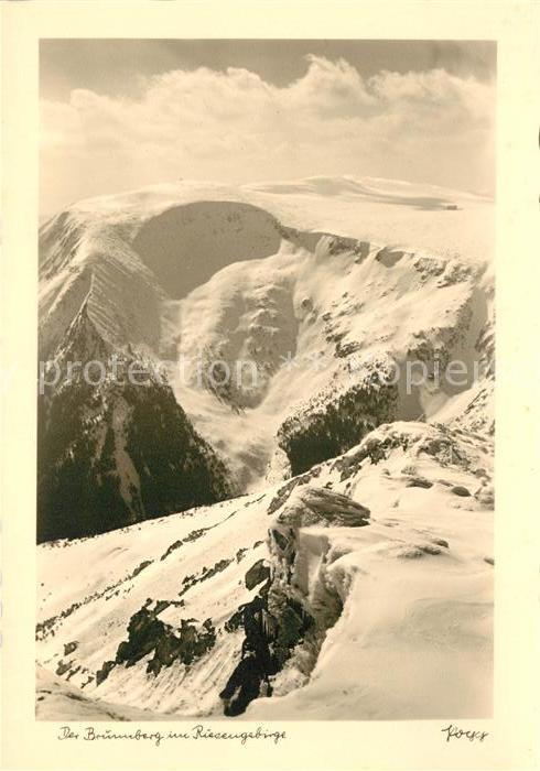 Foto Popp Nr. Brunnberg Riesengebirge