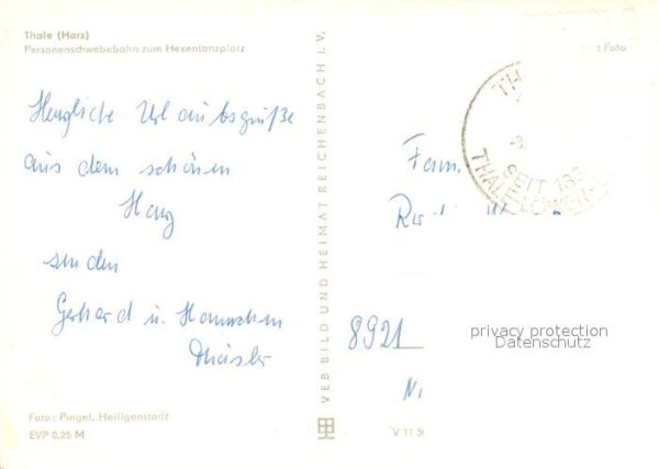 Seilbahn Thale – Bild 2