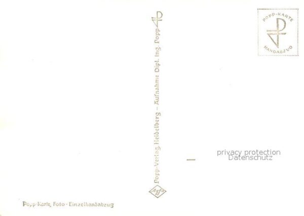 Foto Popp Nr. 3165 Berlin Kaiser-Wilhelm-Gedächtniski – Bild 2