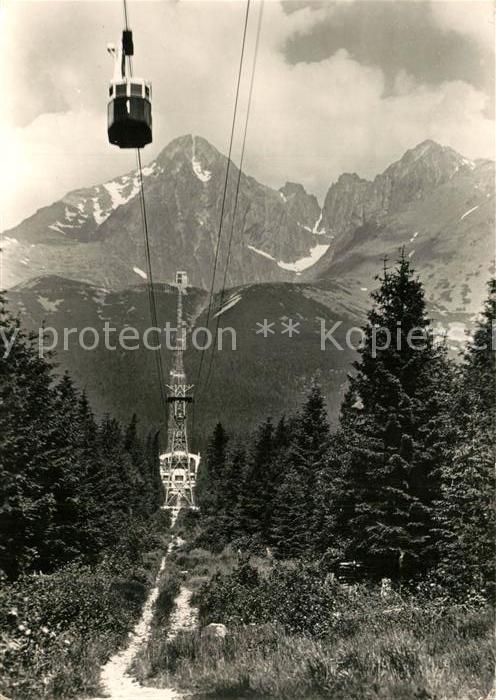 Seilbahn Tatransky Narodny Park Lanovka na Lomni