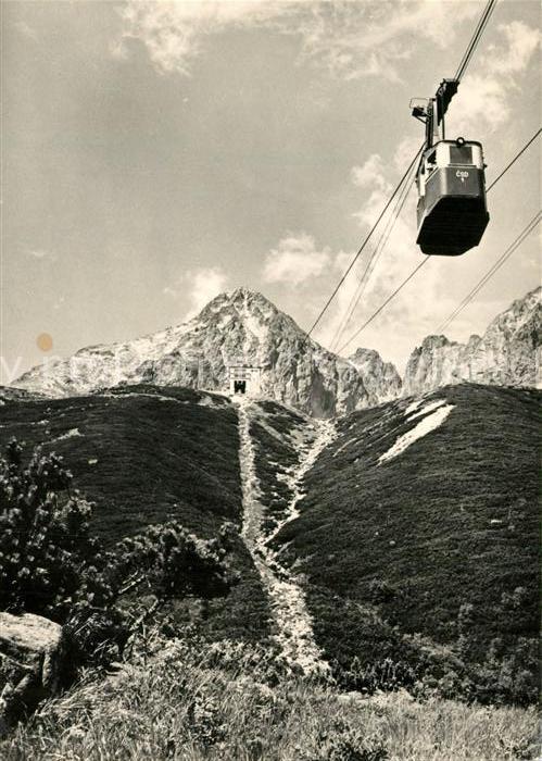 Seilbahn Vysoke Tatry Lanovka na Lomnicky Stit