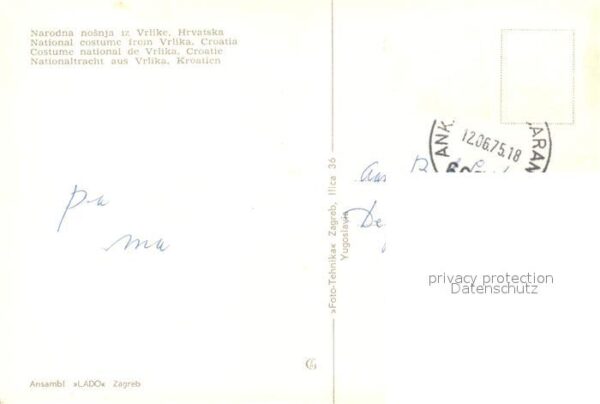Trachten Kroatien Vrlika – Bild 2