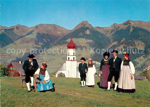 Trachten Oesterreich Raggal Grosser Walsertal