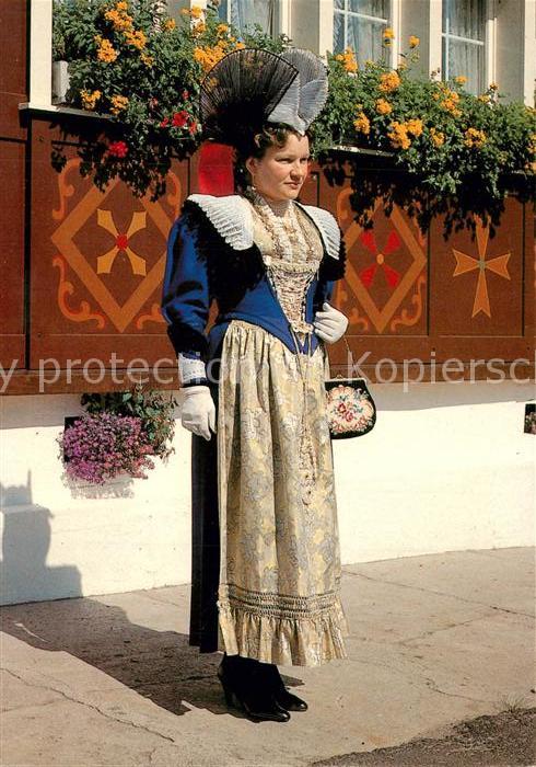Trachten Schweiz Appenzell Festtagstracht