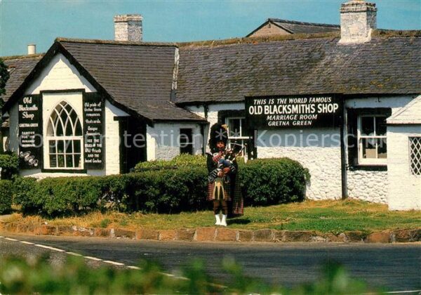 Dudelsack Old Blacksmith's Shop Gretna Green