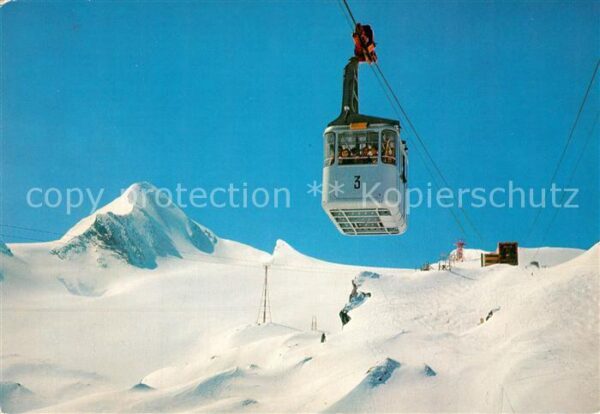Seilbahn Gletscherbahn Kaprun Kitzsteinhorn Kref