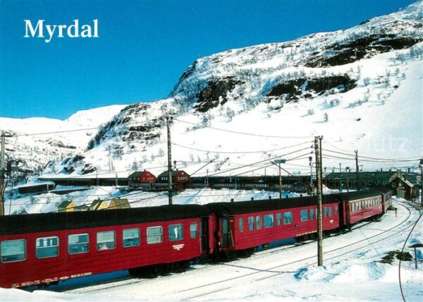Eisenbahn Myrdal Norge