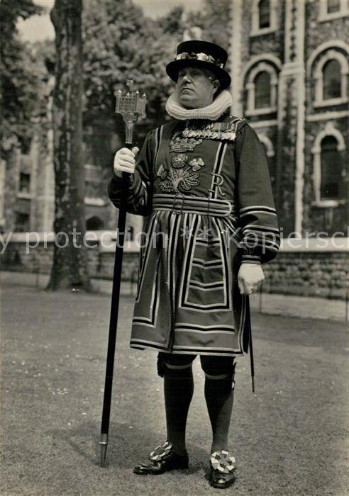 Leibgarde Wache Chief Yeoman Warder Tower of London