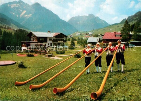 Alphorn Alphornbläsergruppe Hirschegg Kleinwals