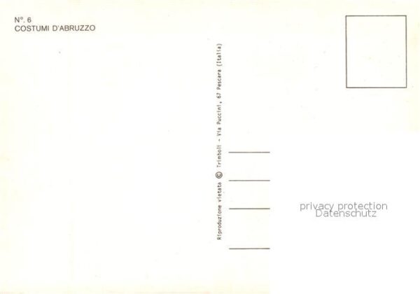 Trachten Italien Abruzzo Wasserträgerin – Bild 2
