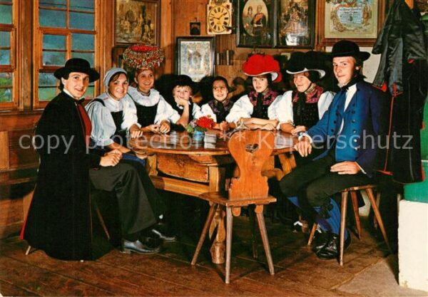 Trachten Schwarzwald Trachtenfamilie Gutach Freilichtmuseum