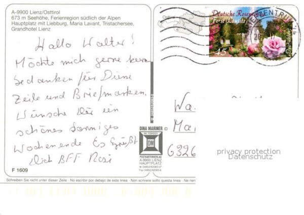 Lienz Tirol Hauptplatz Liebburg Maria Lavant Trista – Bild 2