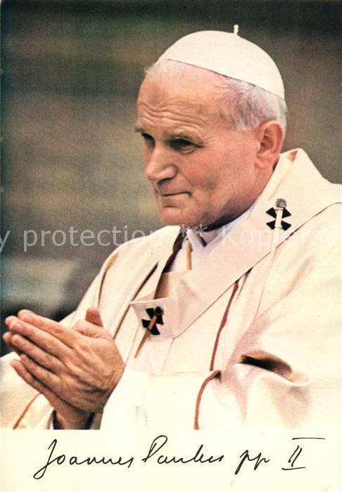 Papst Joannes Paulus PP II.