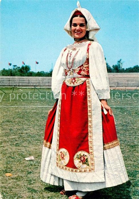 Trachten Italien Costumi Sardi Sardegna Oristano