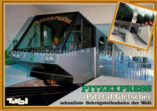 Bergbahn Pitzexpress Pitztal Gletscher Schrägsto