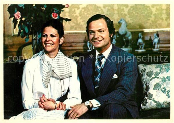 Adel Schweden König Carl XVI Gustaf Silvia Sommerlath