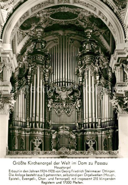 Kirchenorgel Dom Passau