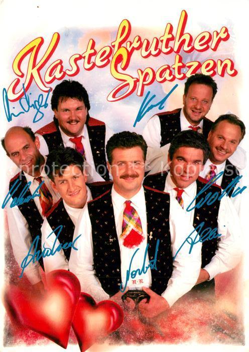 Saenger Band Kastelruther Spatzen Autogramme