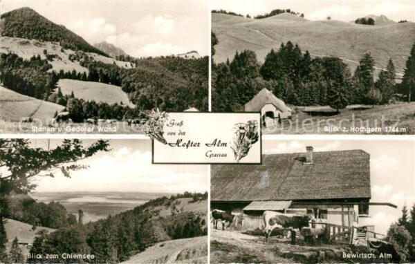 Grassau Chiemgau Hefter-Alm Staffen Gederer Wand