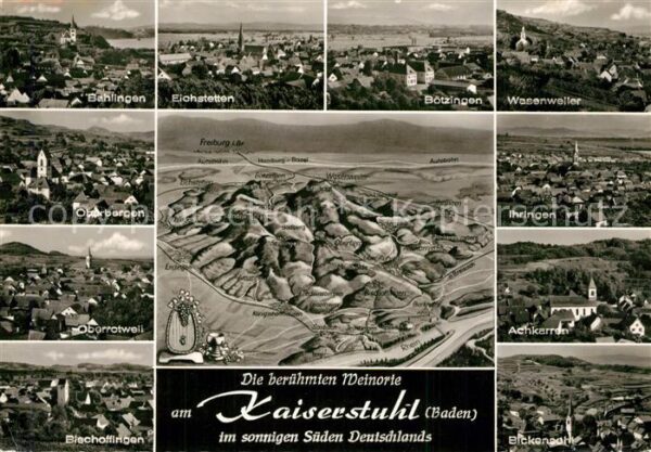 Oberrotweil Bötzingen Eichstetten Achkarren