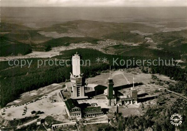 Feldberg Taunus Fliegeraufnahme Aussichts- Fernseh- Fer