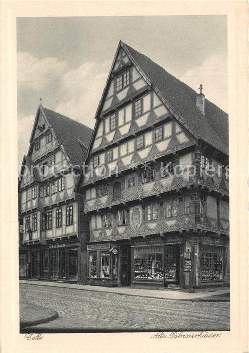 Celle Niedersachsen Alte Patrizienhäuser