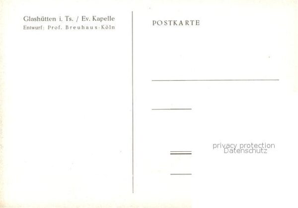 Glashuetten Taunus Evangelische Kapelle – Bild 2