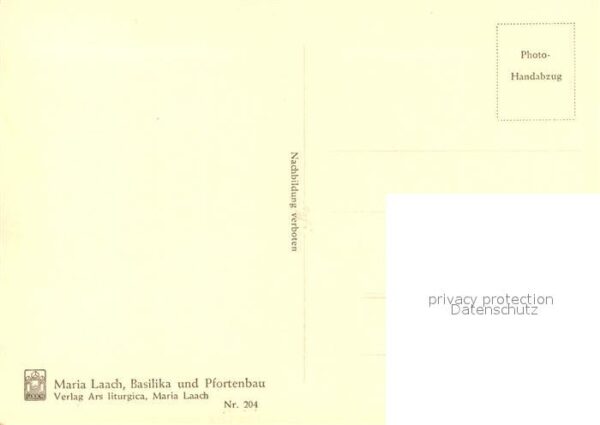 Maria Laach Glees Basilika Pfortenbau – Bild 2