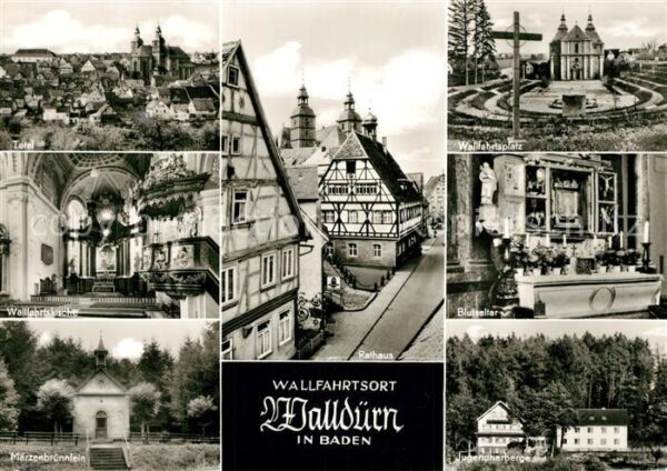 Wallduern Rathaus Wallfahrtskirche Jugendherberge