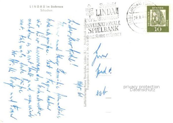 Lindau Bodensee Fliegeraufnahme Schachen – Bild 2