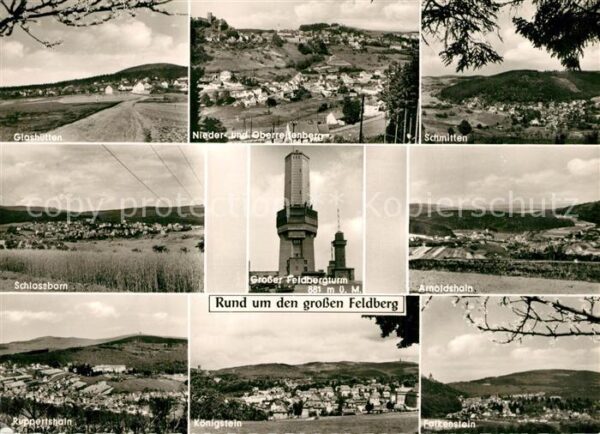 Feldberg Taunus Schlossborn Glashütten Arnoldshain